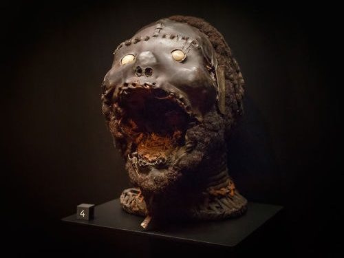 19th Century Nigerian Headdress- Musée du Quai Branly in Paris