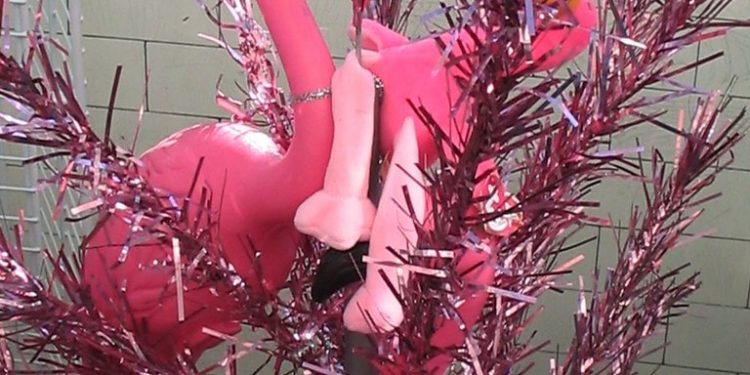 Aluminum Tree and Aesthetically Challenged Seasonal Ornament Museum