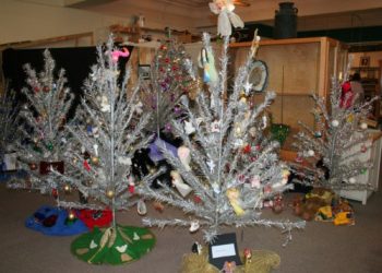 Aluminum Tree and Aesthetically Challenged Seasonal Ornament Museum, Brevard, North Carolina