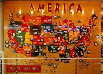 “America, Why I Love Her” at the Denver International Airport