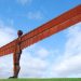 Angel of the North, in Gateshead, England