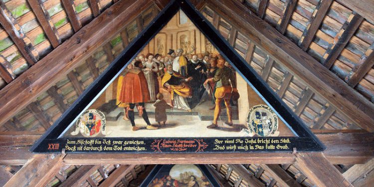 Black Death “Danse Macabre” – Reuss River in Lucerne, Switzerland