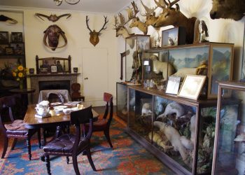 Calke Abbey, a historic manor home in Derbyshire, England