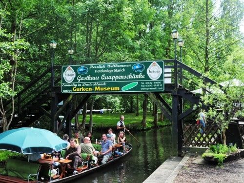 City of Pickles”, Lübbenau in the Spreewald in Germany