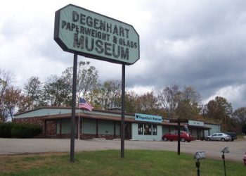 Degenhart Glass and Paperweight Museum in Columbus, Ohio