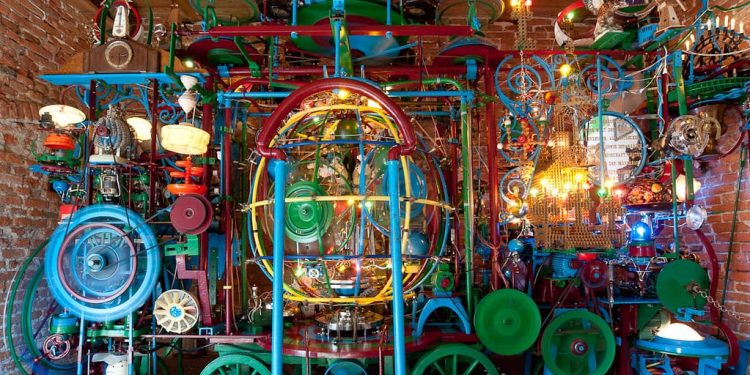 Franz Gsellmann’s Weltmaschine: the World Machine