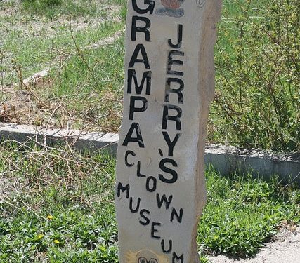 Grampa Jerry’s Clown Museum in Arriba, Colorado