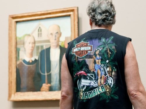 Grant Wood’s American Gothic – Art Institute of Chicago