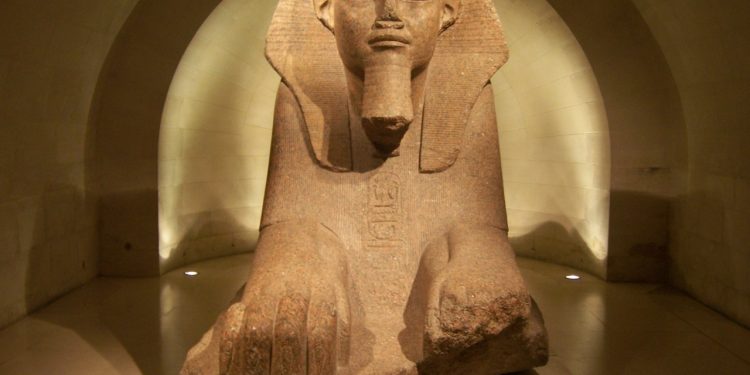 Great Sphinx of Tanis – Crypt of The Sphinx Louvre