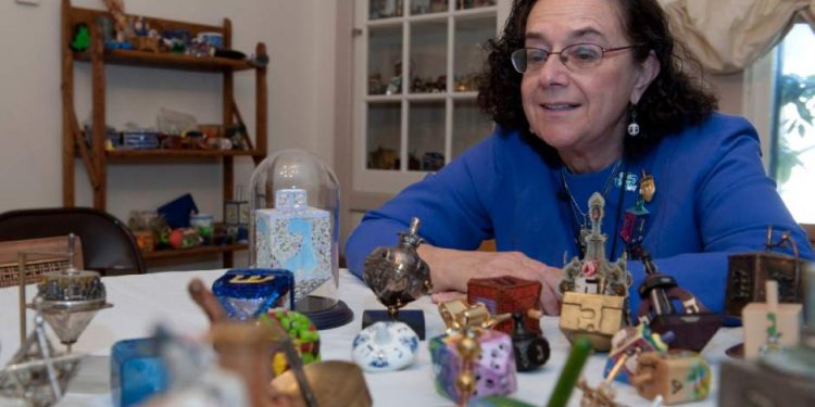 Greensburg Rabbi Sara Perman’s Dreidel Collection