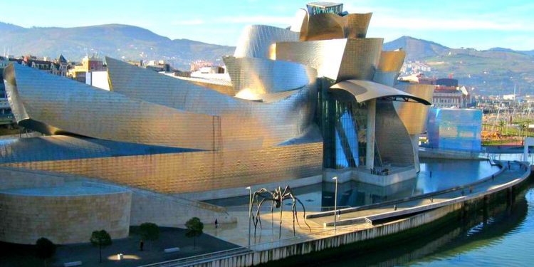 Guggenheim Museum in New York City and Bilbao