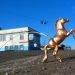 Horse rings in Portland, Oregon
