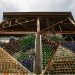 House made almost entirely of salvaged bottles