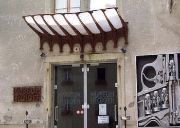 HR Giger Museum in Gruyères, Switzerland