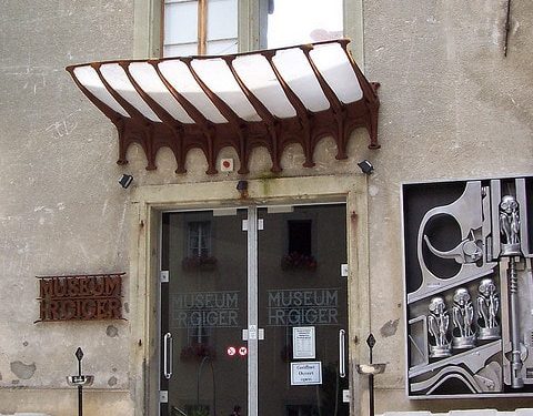 HR Giger Museum in Gruyères, Switzerland