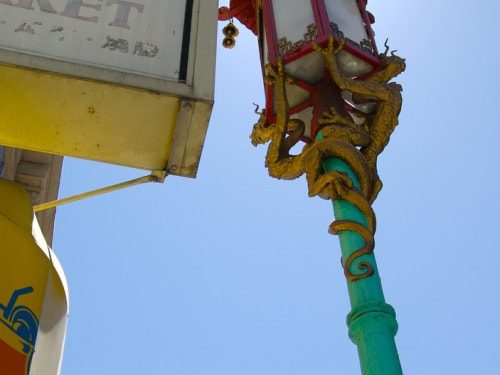 Jack Kerouac’s a one-way alley in San Francisco’s Chinatown