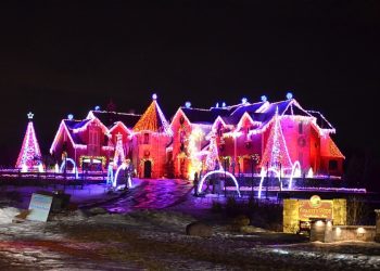 Larsen’s Christmas Light Show, Chicagoland