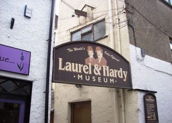 Laurel and Hardy Museum in Ulverston, England