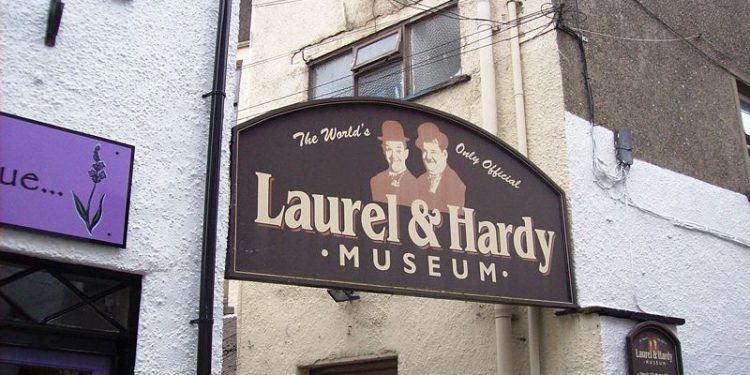 Laurel and Hardy Museum in Ulverston, England