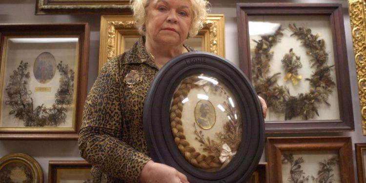 Leila’s Hair Museum in Independence, Missouri.