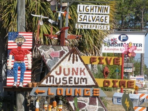 Lightnin’ Salvage Junk Museum in Gainesville, Florida