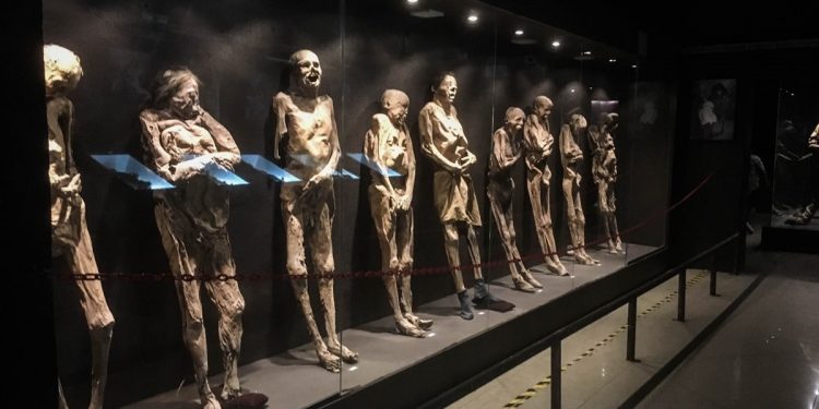 El Museo De Las Momias or the Mummies’ Museum in Guanajuato, Mexico