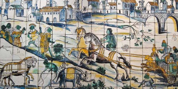 Museu Nacional do Azulejo, Lisbon, Portugal