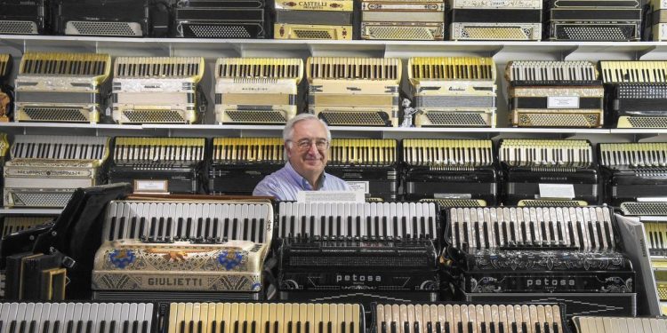 New England Accordion Museum in Canaan, Connecticut