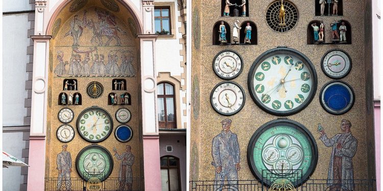 Olomouc Astronomical Clock, Czech Republic