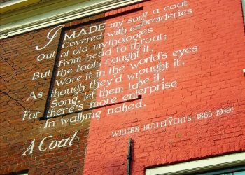 ‘Poems and Walls’ project, Leiden, Netherlands