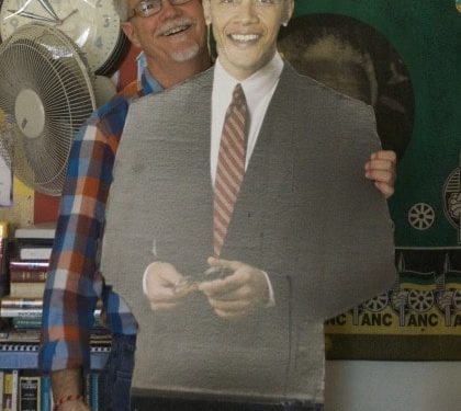 Presidents Museum in a high school in San Diego