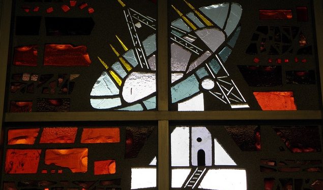 Resurrection Mausoleum – the largest glass installation in the world, Justice, Illinois