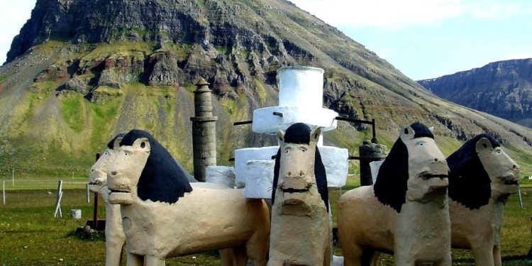 Samúel Jónsson’s sculpture garden, Iceland