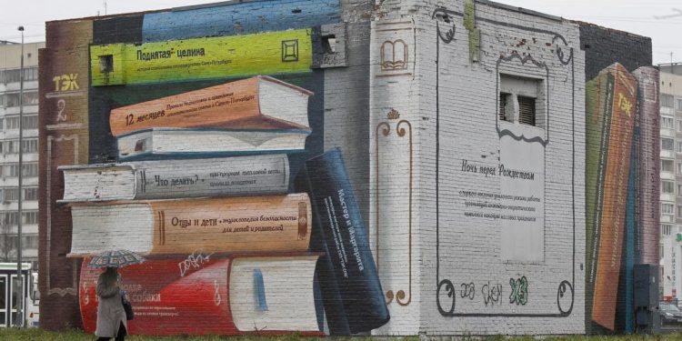 The Murals of Saint Petersburg, Russia