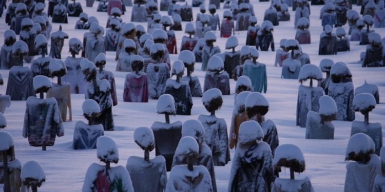 “The Silent People” by artist Reijo Kela, Finland