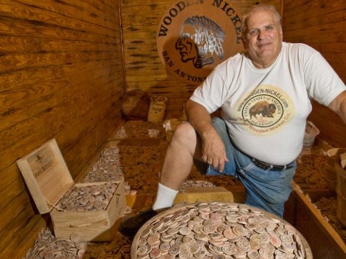 Wooden Nickel Historical Museum in San Antonio, Texas