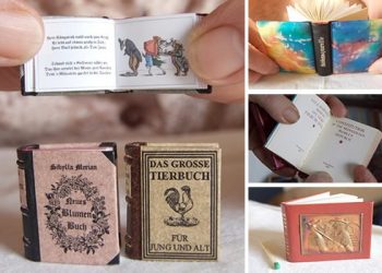Zarifa Salahova’s teeny tiny books museum, Azerbaijan